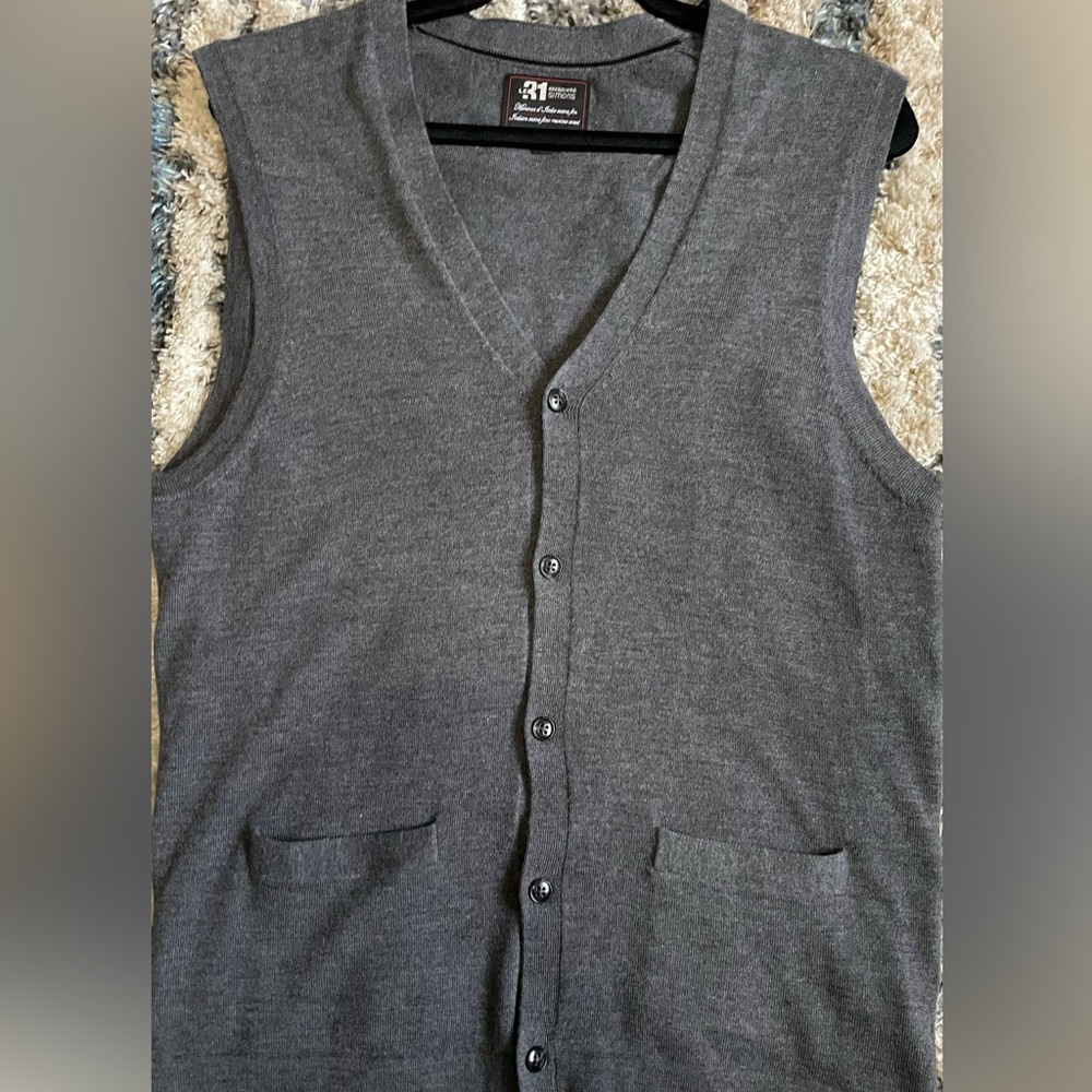 Simons Charcoal Wool Blend Sweater